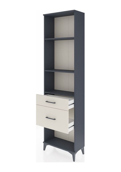 Arges Dolap 3 Raflı 2 Çekmeceli 60x30x221 Antrasit-aytaşı Antrasit Arges Dolap 3 Raflı 2 Çekmeceli 60x30x221 Antrasit-aytaşı Antrasit