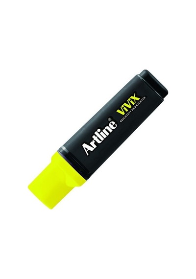 Artline Vivix Parlak Mürekkepli Fosforlu Kalem 2-5 MM Fosforlu Sarı Altın