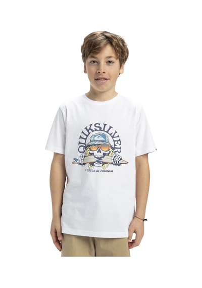 Quıksılver Quiksilver Ev Skull Feast Yth Erkek Çocuk Beyaz Tişört 908 Beyaz