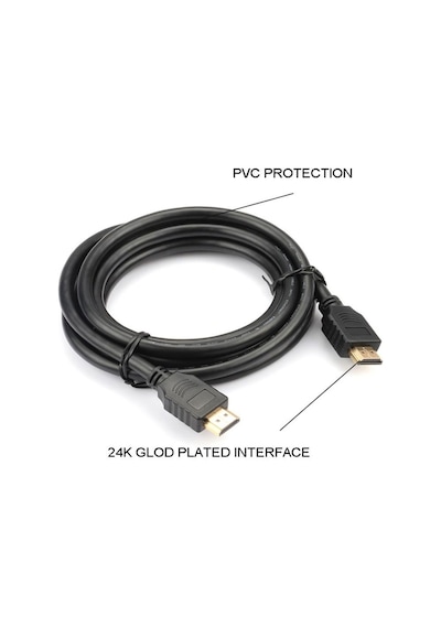 Hdmi Tv Lcd Monitör Erkek Bağlantı Kablosu