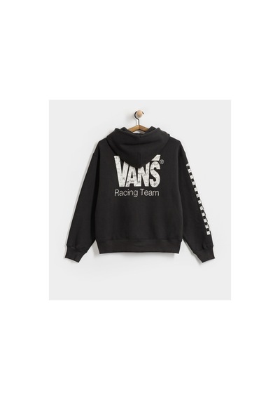 Vans Vans Racing Full Zip Erkek Sweatshirt Vn000wt2blk1 Siyah