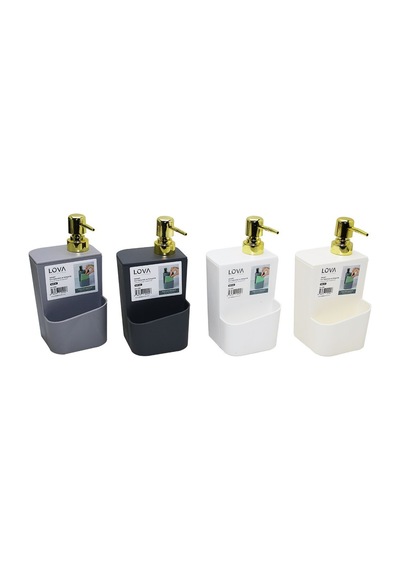 Lova Lv-294 Smart 2in1 Sıvı Sabunluk Ve Süngerlik 650ml- 12'li Paket Diğer