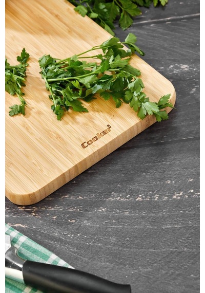 Cooker Bambu 34x24x2 Kesme Tahtası Ckr3917 Bej