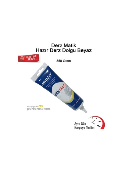 Master Derz Matik Hazır Derz Dolgu Beyaz 350 Gram (1-3-5 Adet) (536210976)