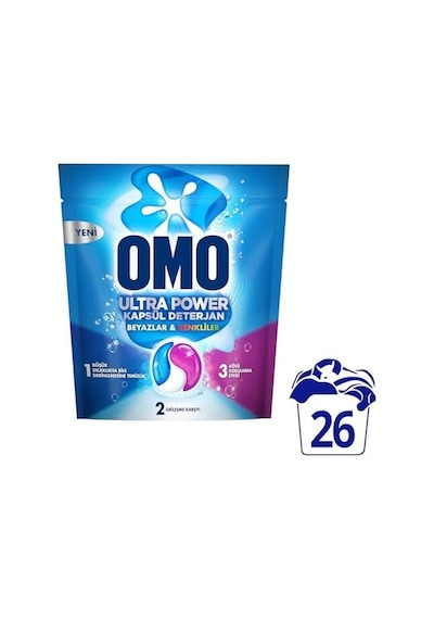 Ultra Power Kapsül Çamaşır Deterjanı 26 Yıkama