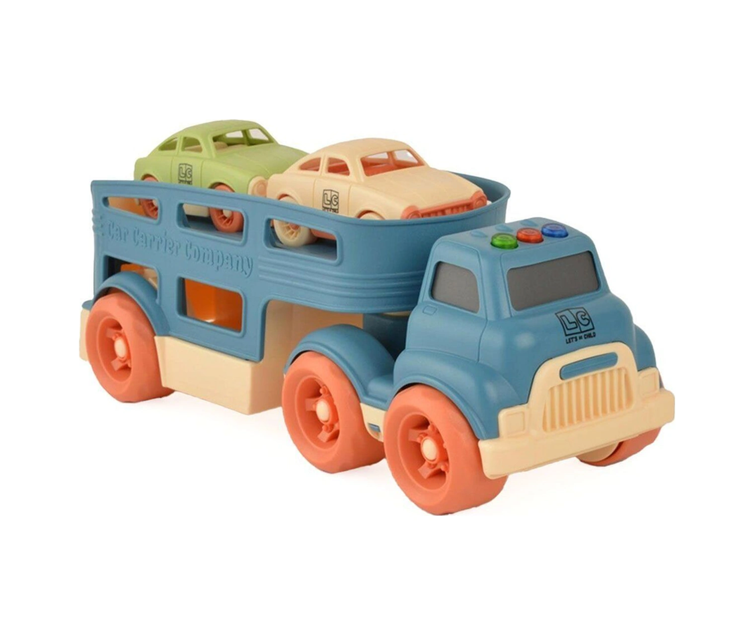 Lc-31022 Sesli Ve Işıklı Taşıyıcı Tır 3 Parça -let's Be Child Diğer