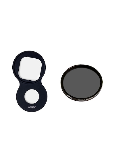 Tiffen 58 MM Magsafe Filtre Yuvası Ve Dairesel Polarize Filtre (Apple Uyumlu iOS 14/15 Pro İçin)