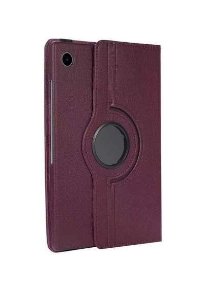 Aksesuarcim A8 10.5 Sm-x200 X205 X207 İle Uyumlu Kılıfı Suni Deri 2 Farklı Stand Olabilen Darbe Korumalı 360 Dönebilen Tablet Kılıfı Mor Sku: Zeusb0fhhxjnml Arka Kapak
