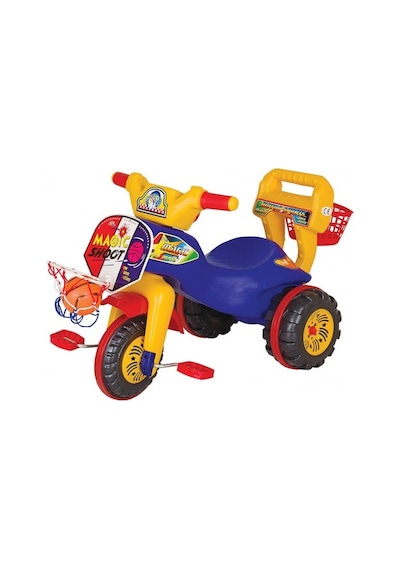 Enhoş Toys Magic Renkli Potalı ve Toplu 3 Tekerlekli Bisiklet