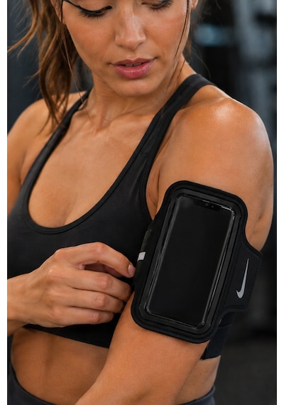Nike Lean Arm Band Plus Dokunmatik Uyumlu Siyah Telefon Tutacağı
