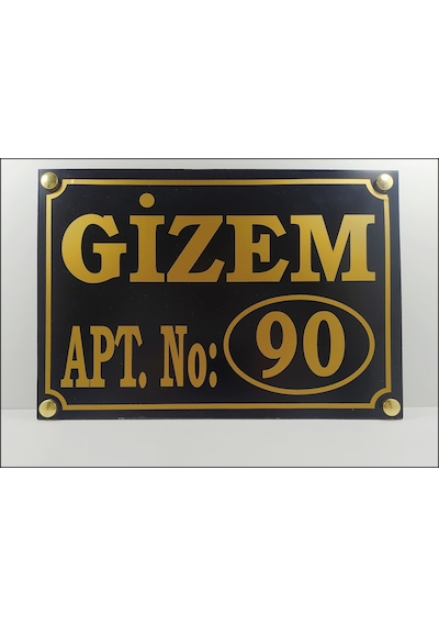 Apartman Site Tabelası Bina, Apartman Kompozit Tabela