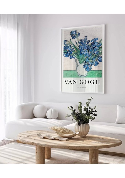 Çerçevesiz Poster Van Gogh Irıses No 2