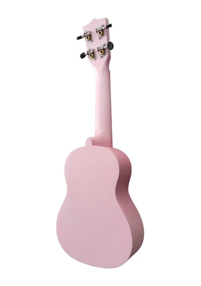 Puka Uk21-pk Soprano Ukulele Mat Pembe Kılıflı