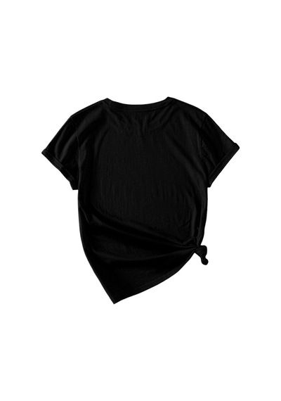 Uyguntarz Unisex Kesinlikle Hayır. Tasarım Basklı Tshirt Siyah