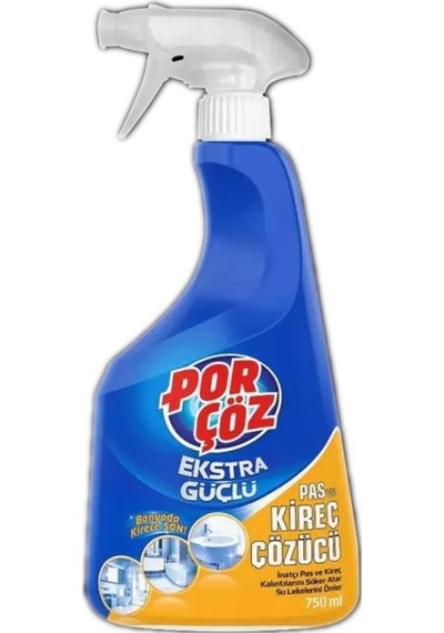 Porçöz Kireç Çözücü Sprey 750 Ml