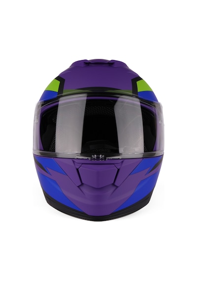 Vento Premium Çene Açılır Kask Güneş Vizörlü Mavi Yeşil Ece 22.06 Sertifikalı Yeşil Yeşil