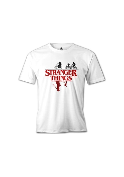 Stranger Tshings - Beneath Beyaz Erkek Tshirt