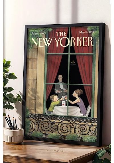 The New Yorker Çerçeveli Tablo May 10 1999