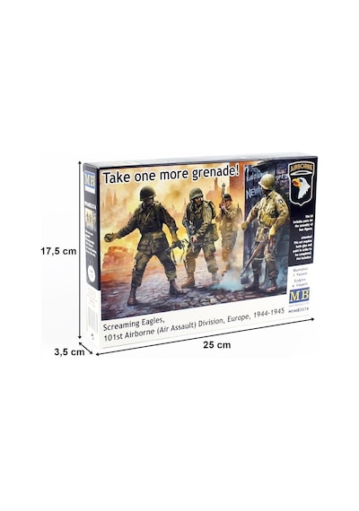 Masterbox 3574 1/35 Ölçek, Ww Iı Serisi, Kartallar, Plastik Figür Kiti-51463