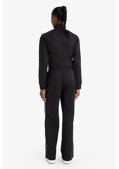 Defacto Warmtech Wide Leg Geniş Paça Cepli Biyeli Standart Boy İçi Yumuşak Tüylü Sporcu Pantolon F3846AX25AU Siyah Defacto Warmtech Wide Leg Geniş Paça Cepli Biyeli Standart Boy İçi Yumuşak Tüylü Sporcu Pantolon F3846AX25AU Siyah