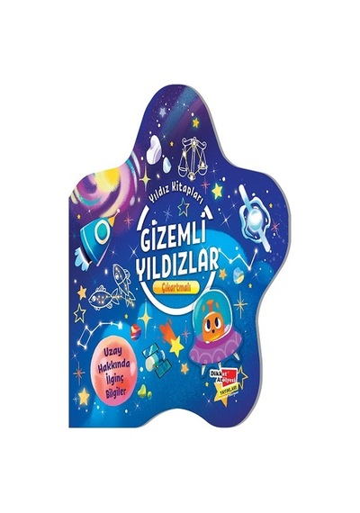 Çıkartmalı Yıldız Kitapları Serisi - Gizemli Yıldızlar