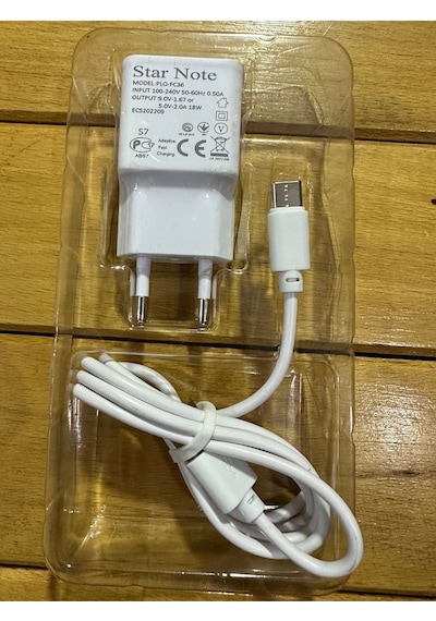 Type-c Hızlı Şarj 2,4a Akıllı Çip Teknoloji Type-c Girişli Tüm Telefonlara Uyumlu