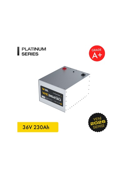 Werer Energy 36V 230Ah LiFePO4 Platinum Series Bluetooth'lu Lityum Demir Fosfat Akü