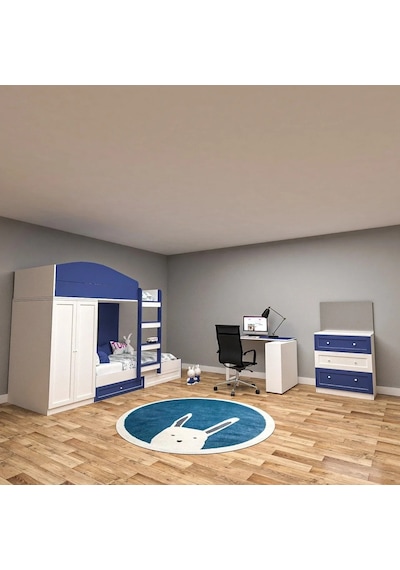 Vario Genç Odası Takımı Mdf Beyaz Vario Genç Odası Takımı Mdf Beyaz