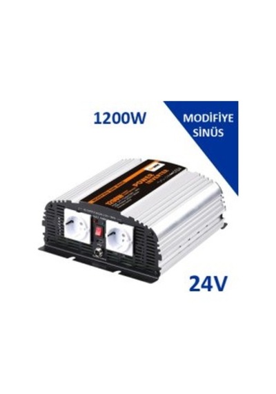 Carspa 24V 1200W Modifiye  Sinüs Inverter
