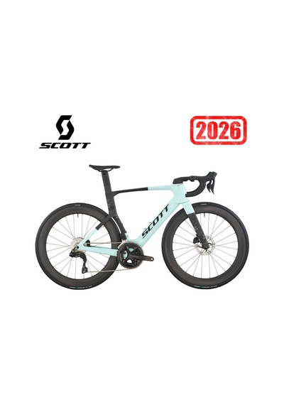 Scott Foil Rc 20 105 Di2 Disk Karbon Yol Bisiklet Gelato Blue S/52cm Siyah