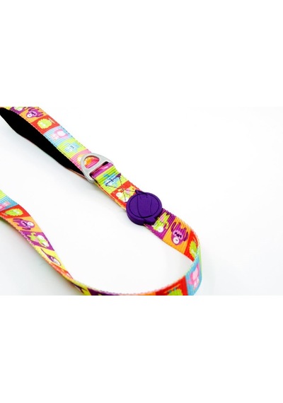 Tailpetz Alliens Köpek Gezdirme Kayışı 120 Cm X 2 Cm - M Çok Renkli