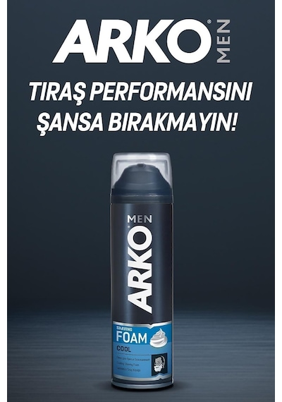 Serinletici Erkek Bakım Tıraş Köpüğü Cool 4x200ml