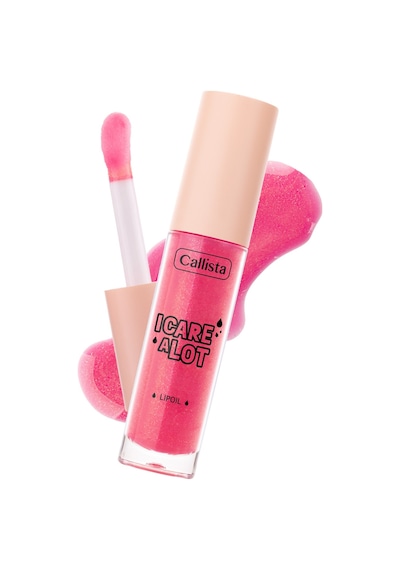 I Care A Lot Lip Oil Nemlendirici ve Parlatıcı Dudak Bakım Yağı - 20 Glow Up Pink - Pembe