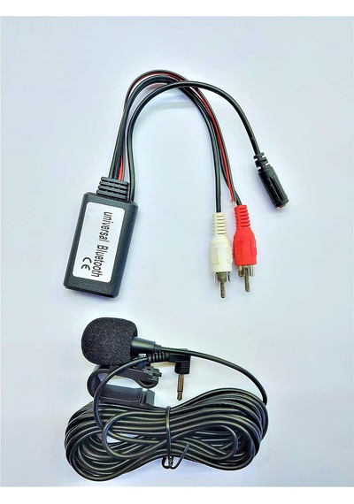 Universal Mikrofonlu Bluetooth Kit Aux Menülü Bütün Teypler İçin Uyumlu