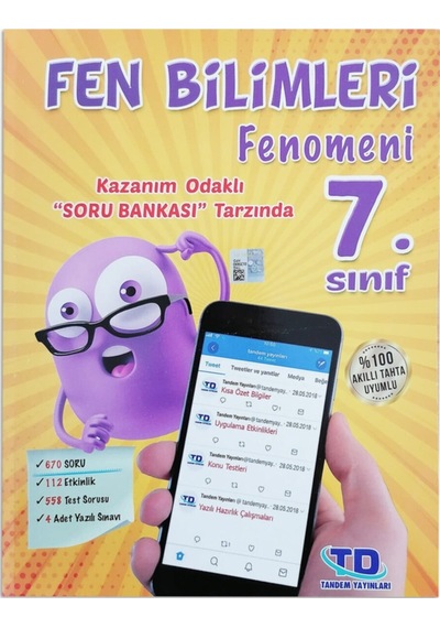 Fen Bilimleri Fenomeni Soru Bankası 7. Sınıf
