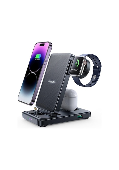 Joyroom 4 İn 1 Katlanabilir Şarj İstasyonu Lightning