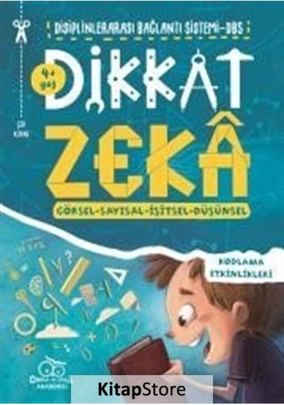 Di-Ze-4+ Yaş Dikkati ve Düşünme Becerilerini Geliştirme - Mehmet Türkdoğan - Dikkat ve Zeka Akademisi