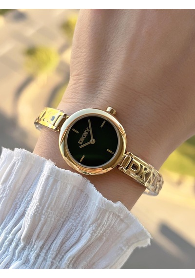 Dkny Çelik Kasa Ve Kordon 5 Atm Suya Dayanıklı 2 Yıl Garantili Kadın Kol Saati Dkny.0065.2 Sarı