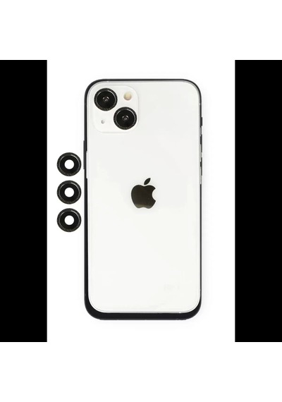 Apple İphone 14 Shine Kamera Lens - Siyah