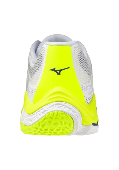 Mizuno Wave Lightning Elite Unisex Voleybol Ayakkabısı Beyaz / Sarı Çok Renkli