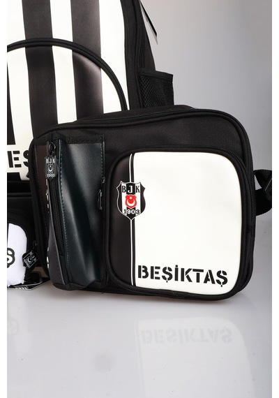 Lisanslı Çubuklu Okul Kalem Kutusu, 3 Bölmeli Beslenme Ve Kalem, Hediyeli Cep Defteri Diğer