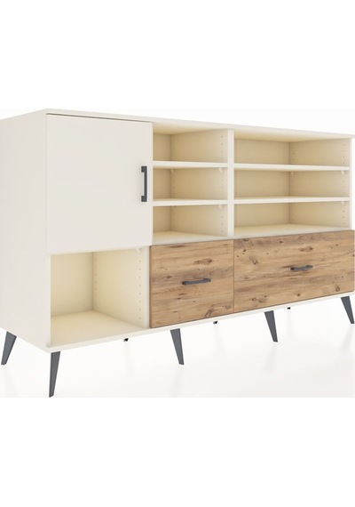 Kronos Konsol 8 Raflı 2 Çekmeceli Tek Kapaklı 176x59x99 Aytaşı-a Aytaşı-aytaşı/çam Kronos Konsol 8 Raflı 2 Çekmeceli Tek Kapaklı 176x59x99 Aytaşı-a Aytaşı-aytaşı/çam