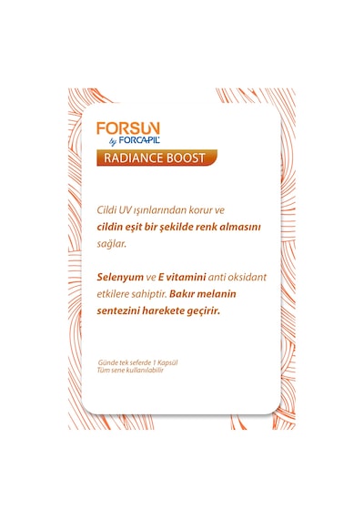 Arkopharma Forsun By Forcapil Radiance Boost