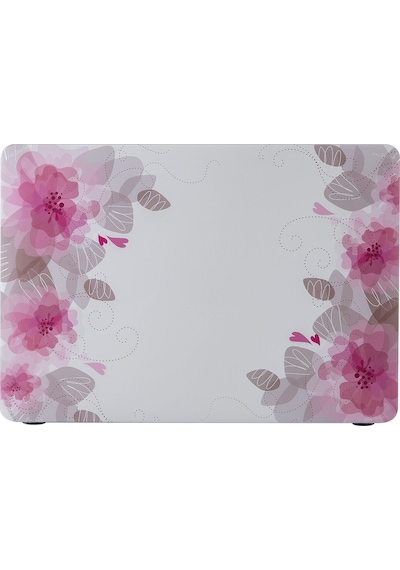 Apple Uyumlu MacBook Pro Kılıf 13 İnç Flower06nl Eski Hdmı'li Model 2012-2015 A1425 A1502 İle Pembe