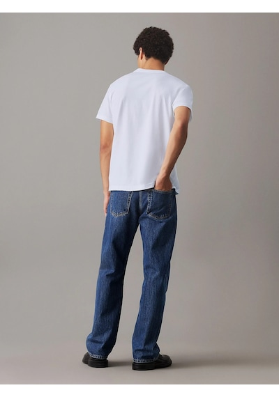 Calvin Klein Calvın Kleın Erkek 2 Li T-shırt J30j320199-0k4 J30j320199-0k4 Beyaz Beyaz