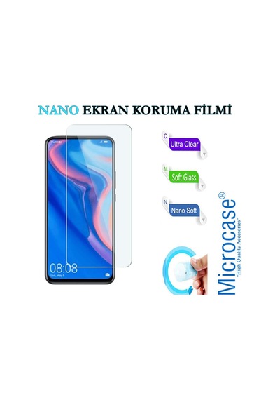 Microcase Huawei P Smart Pro 2019 Nano Esnek Ekran Koruma Filmi