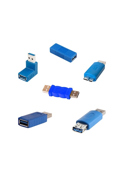 Usb 3.0 Çevirici Adaptör Seti Usb 3.0 Dönüştürücü 6'lı Set