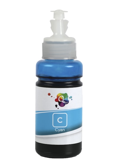 QC Epson EcoTank Uyumlu Mürekkep 70ml C Cyan Mavi Dye