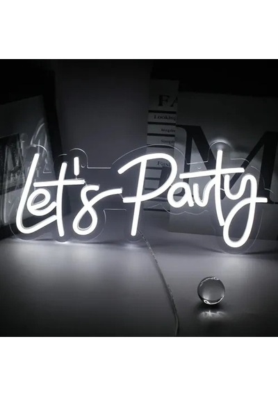 Hubrendy Emin Let's Party Neon Led Tabela