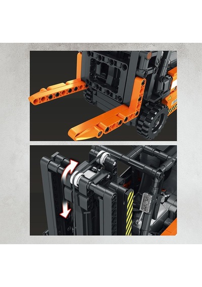 Reobrix Rc Forklift 22002 Brick Yapım Seti